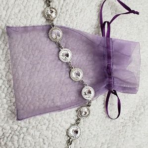 ❤5 for $25❤Rhinestone Bracelet With Extender